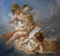 Cupids Allegorie der Poesie Francois Boucher Klassiker Rokoko
